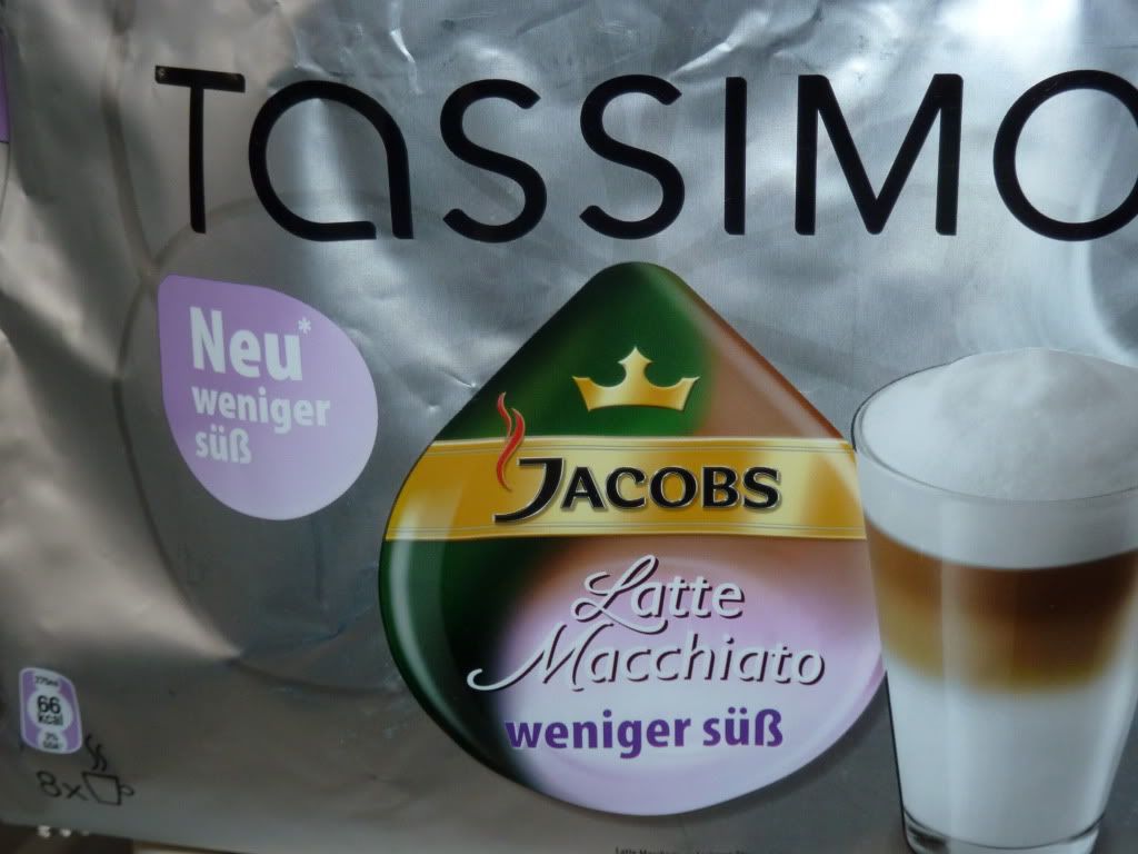 Tassimo - Latte Macchiato weniger süß