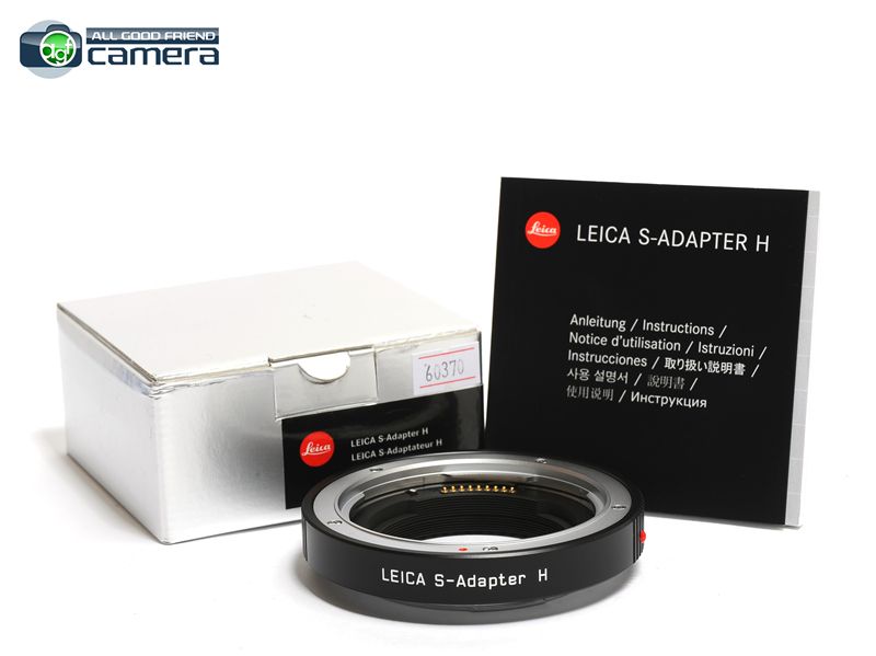 Leica S-Adapter H 16030 for Hasselblad H Lens on S Camera Leica S-Adapter H 16030 for Hasselblad H Lens on S Camera