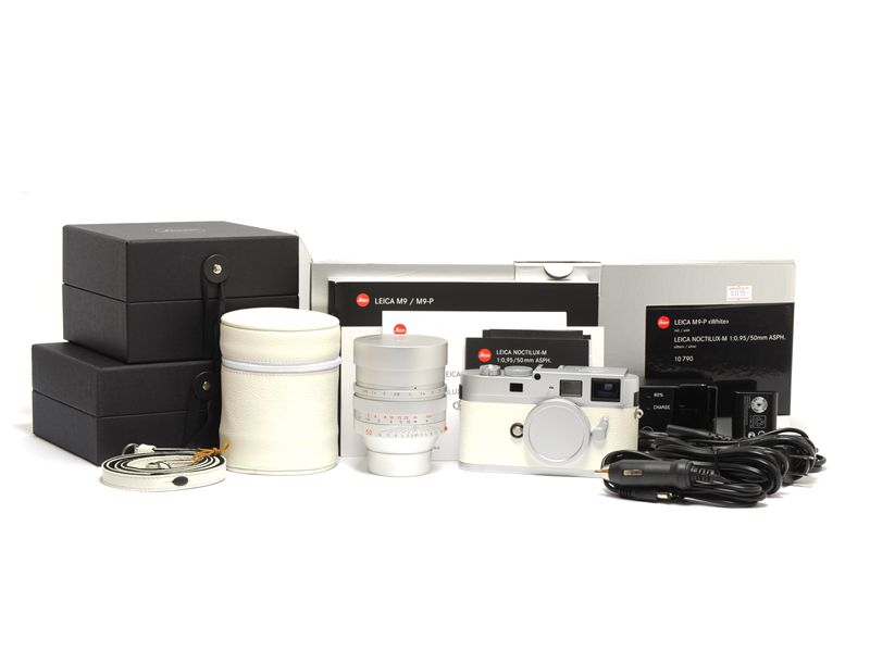 Leica M9-P White Limited Ed. Camera Kit w/50mm F/0.95 ASPH. Chro Leica M9-P White Limited Ed. Camera Kit w/50mm F/0.95 ASPH. Chro