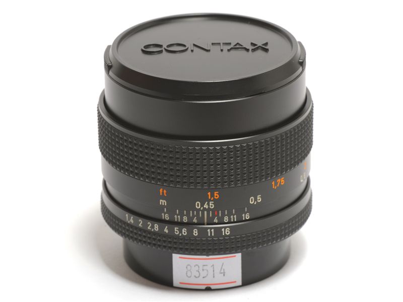 Contax Planar 50mm F/1.4 AEJ Lens Contax Planar 50mm F/1.4 AEJ Lens