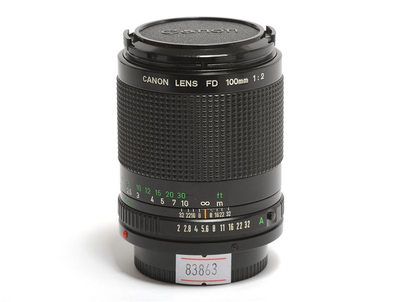 Canon FD 100mm F/2 Lens Canon FD 100mm F/2 Lens