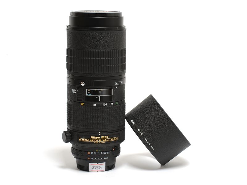 Nikon AF Micro-Nikkor 70-180m F/4.5-5.6 D Lens Nikon AF Micro-Nikkor 70-180m F/4.5-5.6 D Lens