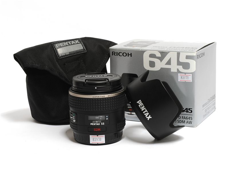 Pentax D FA 645 55mm F/2.8 AL IF SDM AW Lens Pentax D FA 645 55mm F/2.8 AL IF SDM AW Lens