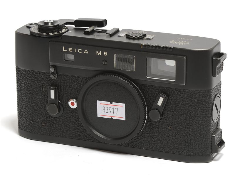 Leica M5 Rangefinder Camera Black Chrome Leica M5 Rangefinder Camera Black Chrome
