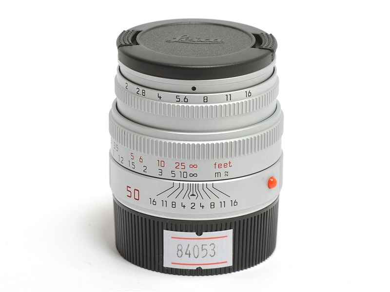 Leica Summicron-M 50mm F/2 E39 Lens Silver/Chrome Type 5 Leica Summicron-M 50mm F/2 E39 Lens Silver/Chrome Type 5