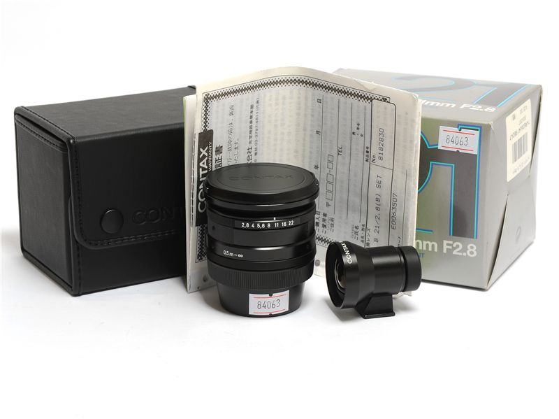 Contax G Biogon 21mm F/2.8 Lens in Black, G1 G2 Contax G Biogon 21mm F/2.8 Lens in Black, G1 G2