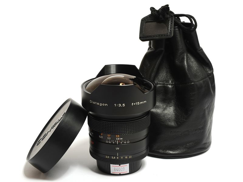Contax Distagon 15mm F/3.5 AEG Lens Germany Contax Distagon 15mm F/3.5 AEG Lens Germany