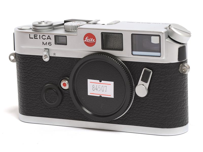 Leica M6 Classic Rangefinder Camera Silver, Early Leitz Logo Ver Leica M6 Classic Rangefinder Camera Silver, Early Leitz Logo Ver