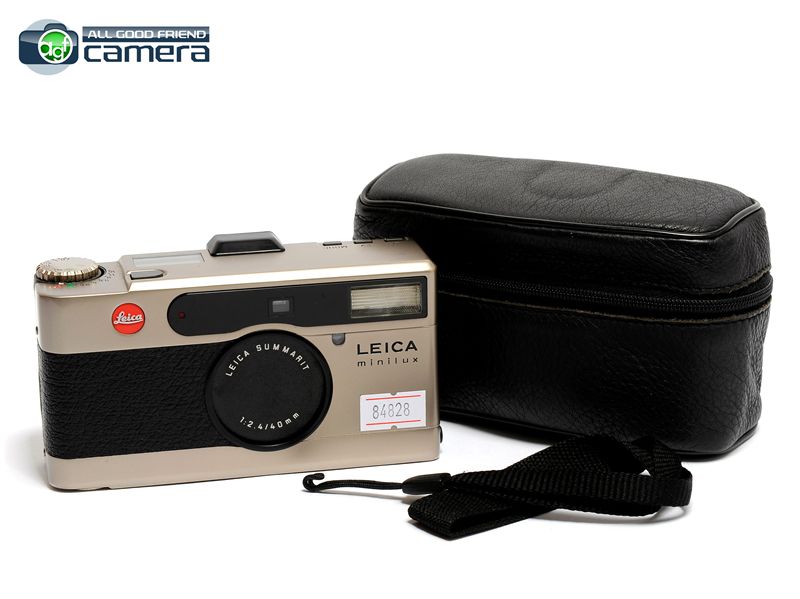 Leica Minilux P&S Camera w/Data Back, Summarit 40mm F/2.4 Lens Leica Minilux P&S Camera w/Data Back, Summarit 40mm F/2.4 Lens