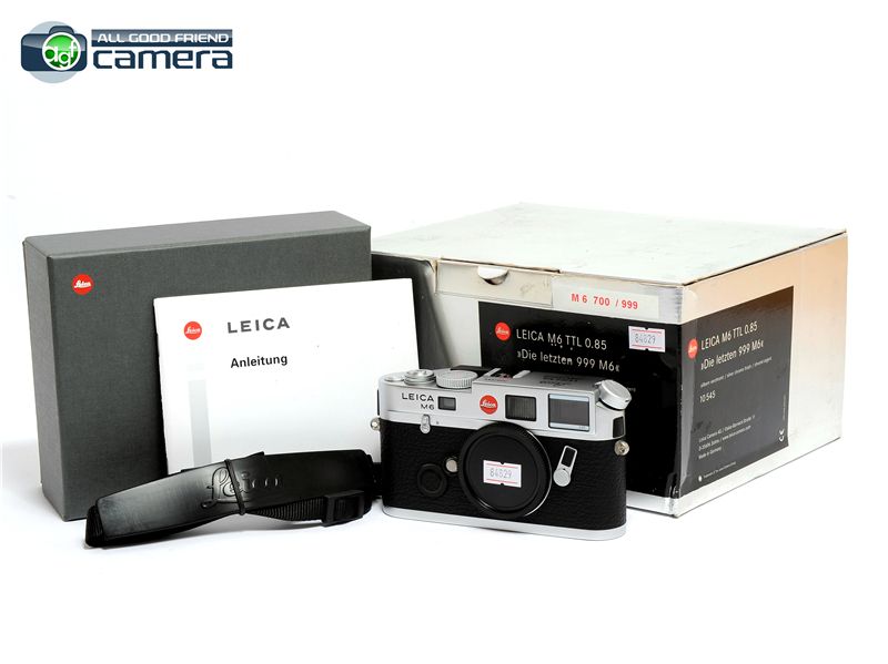 Leica M6 TTL 0.85 Die Letzten 999 Rangefinder Camera Last 700/99 Leica M6 TTL 0.85 Die Letzten 999 Rangefinder Camera Last 700/99