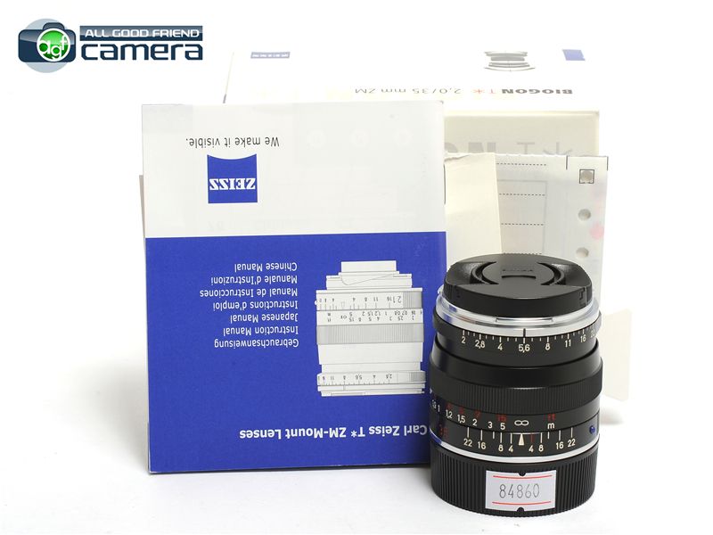 Carl Zeiss Biogon 35mm F/2 ZM T* Lens Carl Zeiss Biogon 35mm F/2 ZM T* Lens