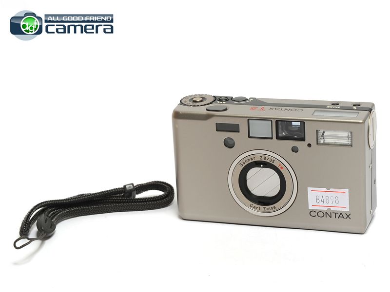 Contax T3 P&S Camera Titanium Silver w/Sonnar 35mm F/2.8 T* Lens Contax T3 P&S Camera Titanium Silver w/Sonnar 35mm F/2.8 T* Lens