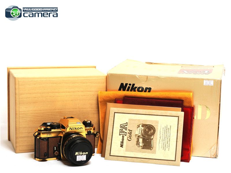 Nikon FA Gold Camera Set Grand Prix '84 Edition w/50mm F/1.4 Len Nikon FA Gold Camera Set Grand Prix '84 Edition w/50mm F/1.4 Len