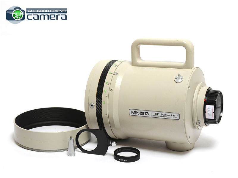 Minolta RF 800mm F/8 Reflex Lens MD Mount White Version Minolta RF 800mm F/8 Reflex Lens MD Mount White Version