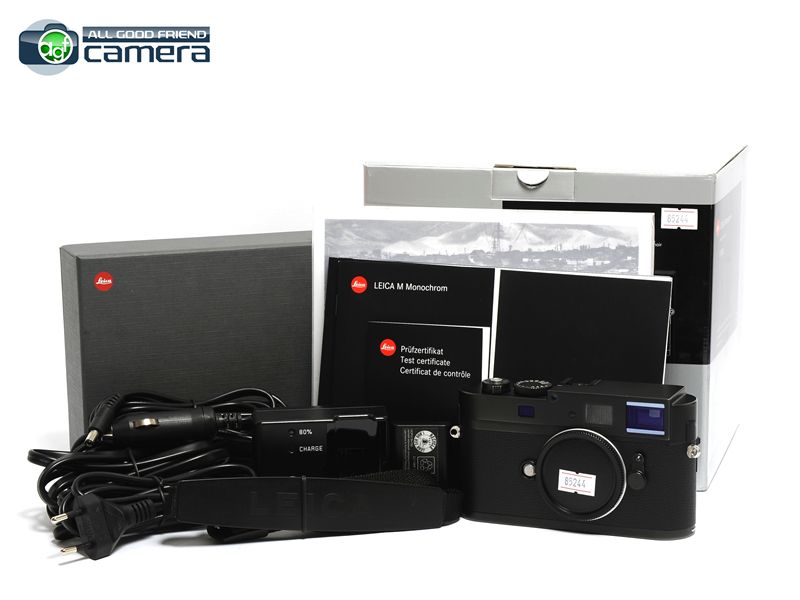 Leica M Monochrom CCD 18MP Camera Black New CCD Shutter Count 12 Leica M Monochrom CCD 18MP Camera Black New CCD Shutter Count 12