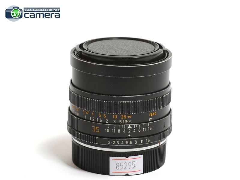 Leica Summicron-R 35mm F/2 Lens Germany 3Cam Version 2 Leica Summicron-R 35mm F/2 Lens Germany 3Cam Version 2