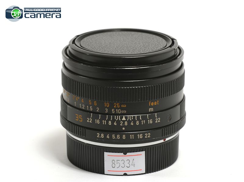 Leica Elmarit-R 35mm F/2.8 Lens 3Cam Late Serial no. 304xxx Leica Elmarit-R 35mm F/2.8 Lens 3Cam Late Serial no. 304xxx