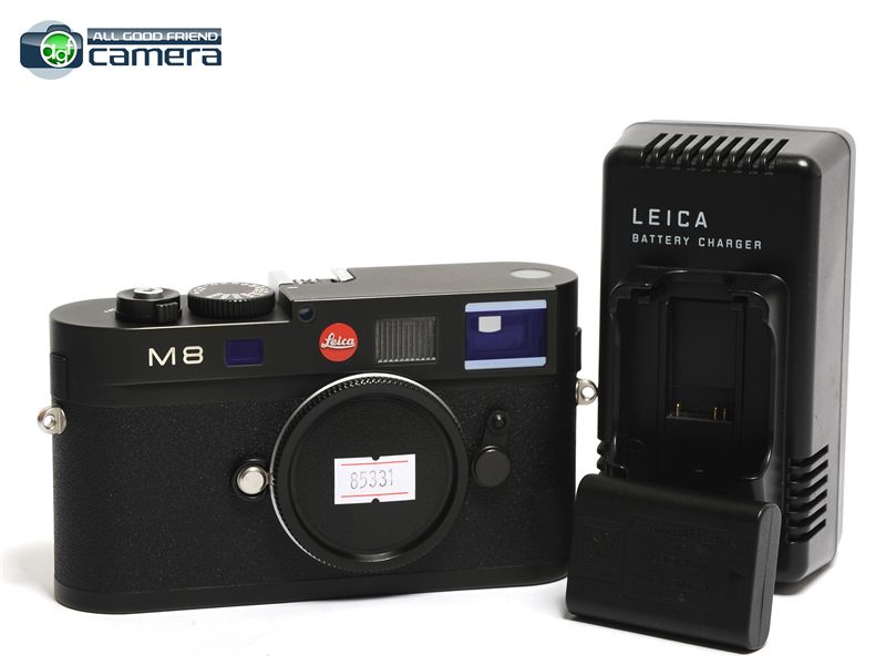 Leica M8 Digital Camera Body Black Shutter Count 3628 Leica M8 Digital Camera Body Black Shutter Count 3628
