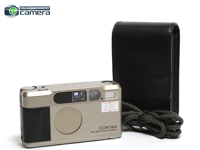 Contax T2 Film P&S Camera Titanium Silver w/Sonnar 38mm F/2.8 Le Contax T2 Film P&S Camera Titanium Silver w/Sonnar 38mm F/2.8 Le
