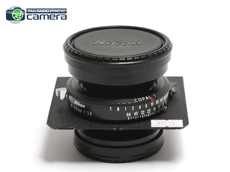 Nikon Nikkor-W 210mm F/5.6 4x5 5x7 Lens w/Copal 1 Shutter Nikon Nikkor-W 210mm F/5.6 4x5 5x7 Lens w/Copal 1 Shutter
