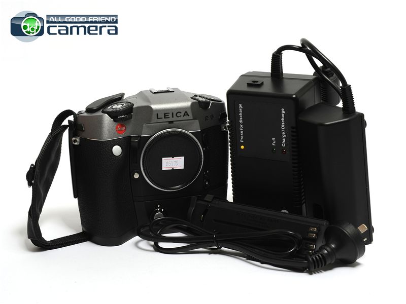 Leica R9 Camera Anthracite w/Motor Drive R8/R9 & Charging Unit Leica R9 Camera Anthracite w/Motor Drive R8/R9 & Charging Unit