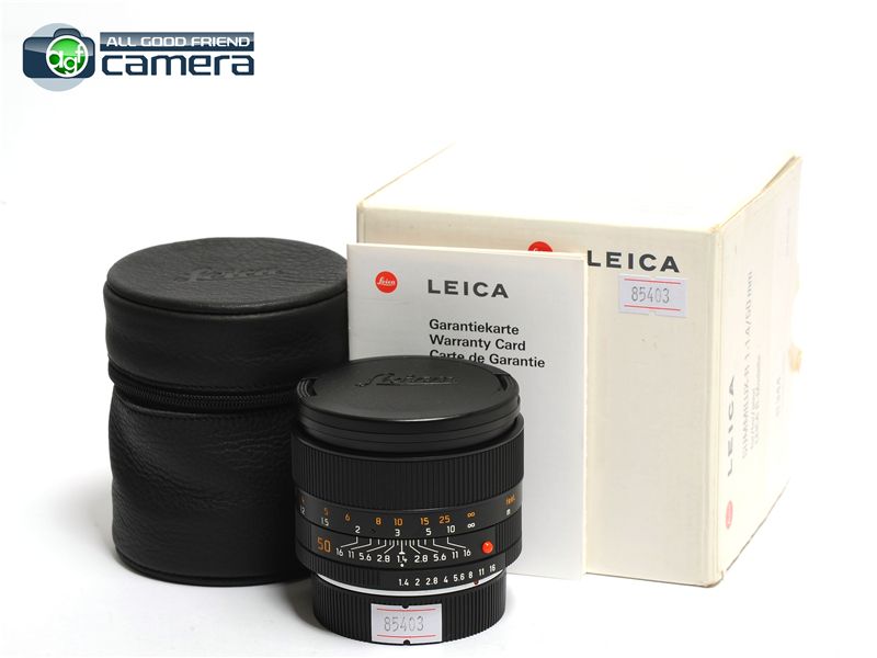 Leica Summilux-R 50mm F/1.4 E60 ROM Lens Leica Summilux-R 50mm F/1.4 E60 ROM Lens