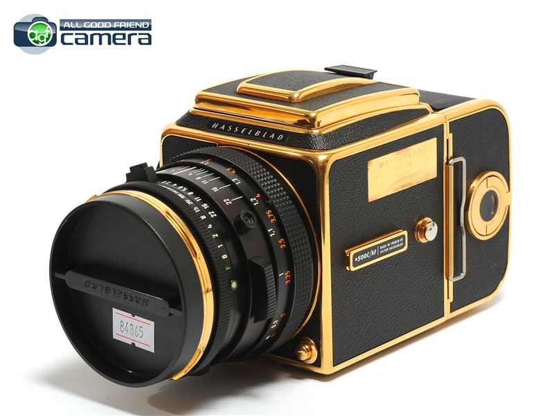 Hasselblad 500C/M Camera Kit 30th Anniversary Gold Edition Hasselblad 500C/M Camera Kit 30th Anniversary Gold Edition