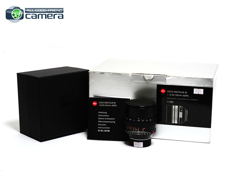 Leica Noctilux-M 50mm F/0.95 ASPH. Lens Black 11602 Leica Noctilux-M 50mm F/0.95 ASPH. Lens Black 11602