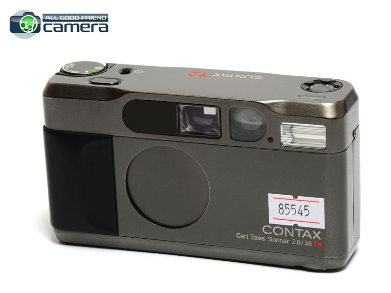 Contax T2 Film P&S Camera Titanium Silver w/Sonnar 38mm F/2.8 Le Contax T2 Film P&S Camera Titanium Silver w/Sonnar 38mm F/2.8 Le