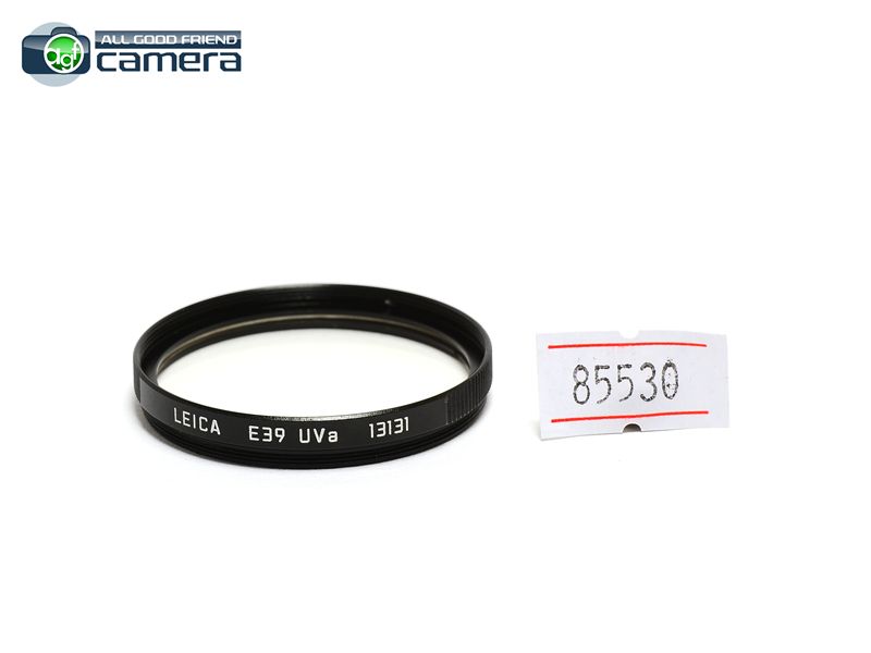 Leica E39 39mm UVa Filter Black 13131 Leica E39 39mm UVa Filter Black 13131