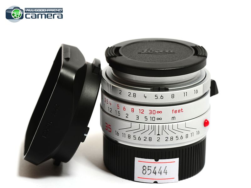 Leica Summicron-M 35mm F/2 ASPH. E39 Lens 6Bit Silver Leica Summicron-M 35mm F/2 ASPH. E39 Lens 6Bit Silver