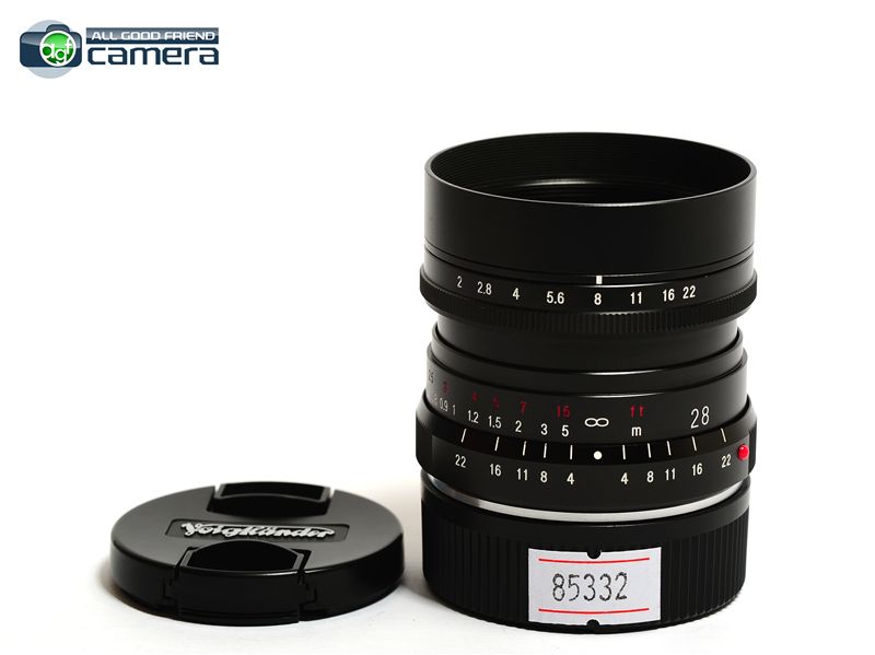 Voigtlander Ultron 28mm F/2 VM Lens Leica M Mount Voigtlander Ultron 28mm F/2 VM Lens Leica M Mount