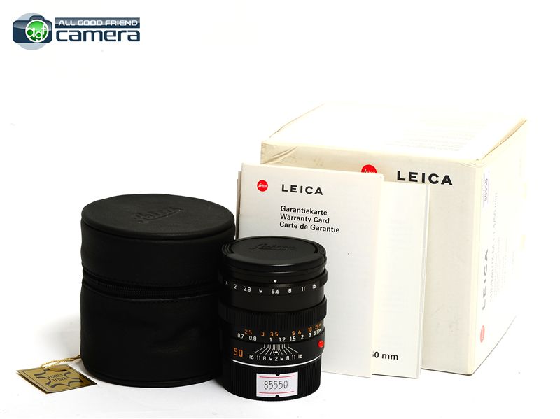 Leica Summilux-M 50mm F/1.4 E46 Pre-ASPH. Lens Black Leica Summilux-M 50mm F/1.4 E46 Pre-ASPH. Lens Black