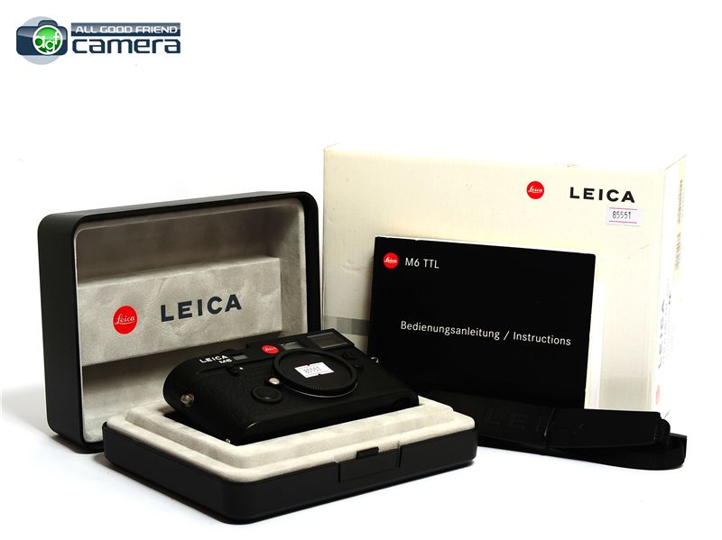 Leica M6 TTL Rangefinder Camera 0.85 Viewfinder Black Leica M6 TTL Rangefinder Camera 0.85 Viewfinder Black
