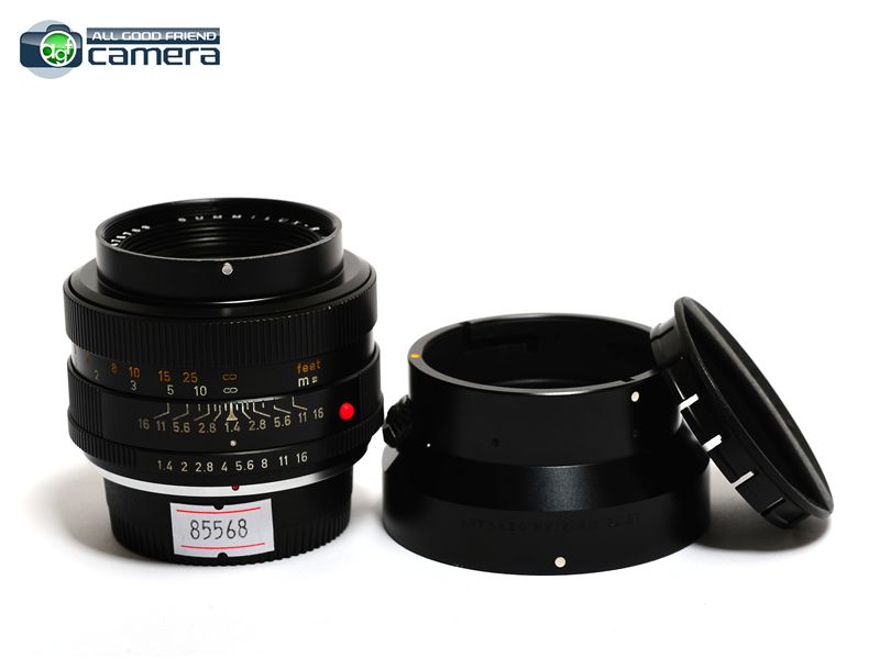 Leica Leitz Summilux-R 50mm F/1.4 Lens 3Cam 1st Version Converte Leica Leitz Summilux-R 50mm F/1.4 Lens 3Cam 1st Version Converte