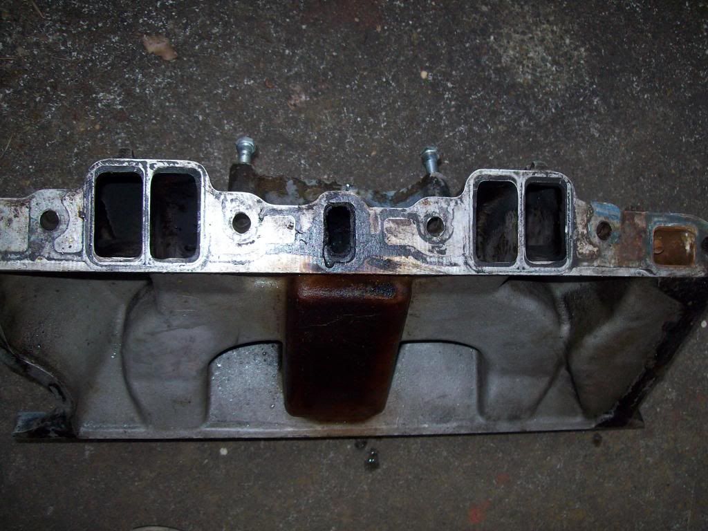 Polished Edelbrock D4B Aluminum Intake Manifold Classic Mopar Forums