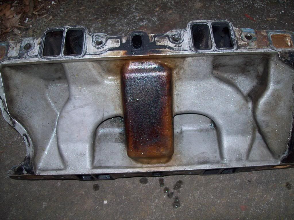 Polished Edelbrock D4B Aluminum Intake Manifold Classic Mopar Forums