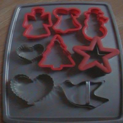 utensilios para hornear galletas