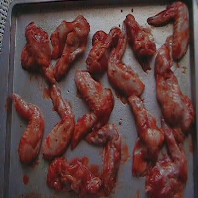 alitas de pollo picantes