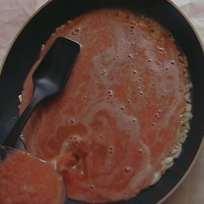salsa de tomate para huevos