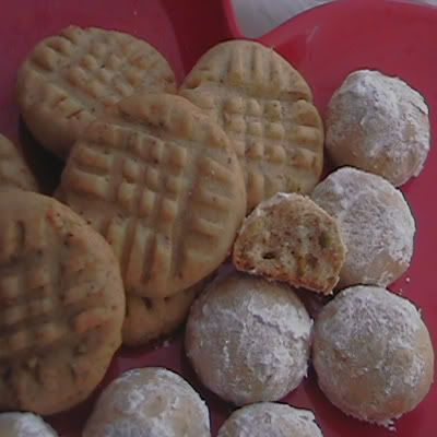 polvorones de pistacho