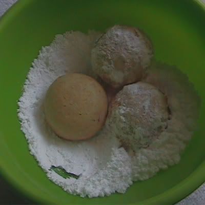 polvorones de pistacho