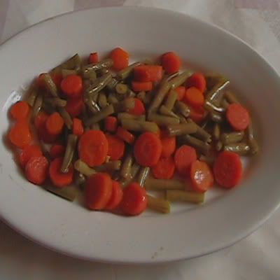 vegetales glaseados