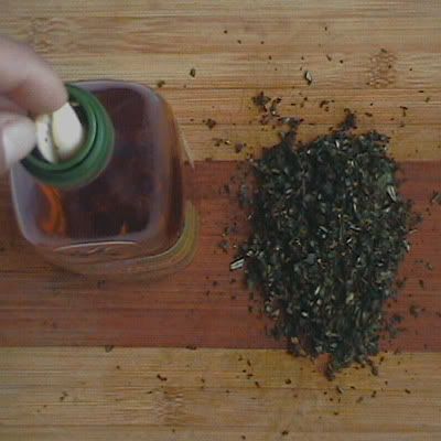 cómo hacer aceite para brochetas