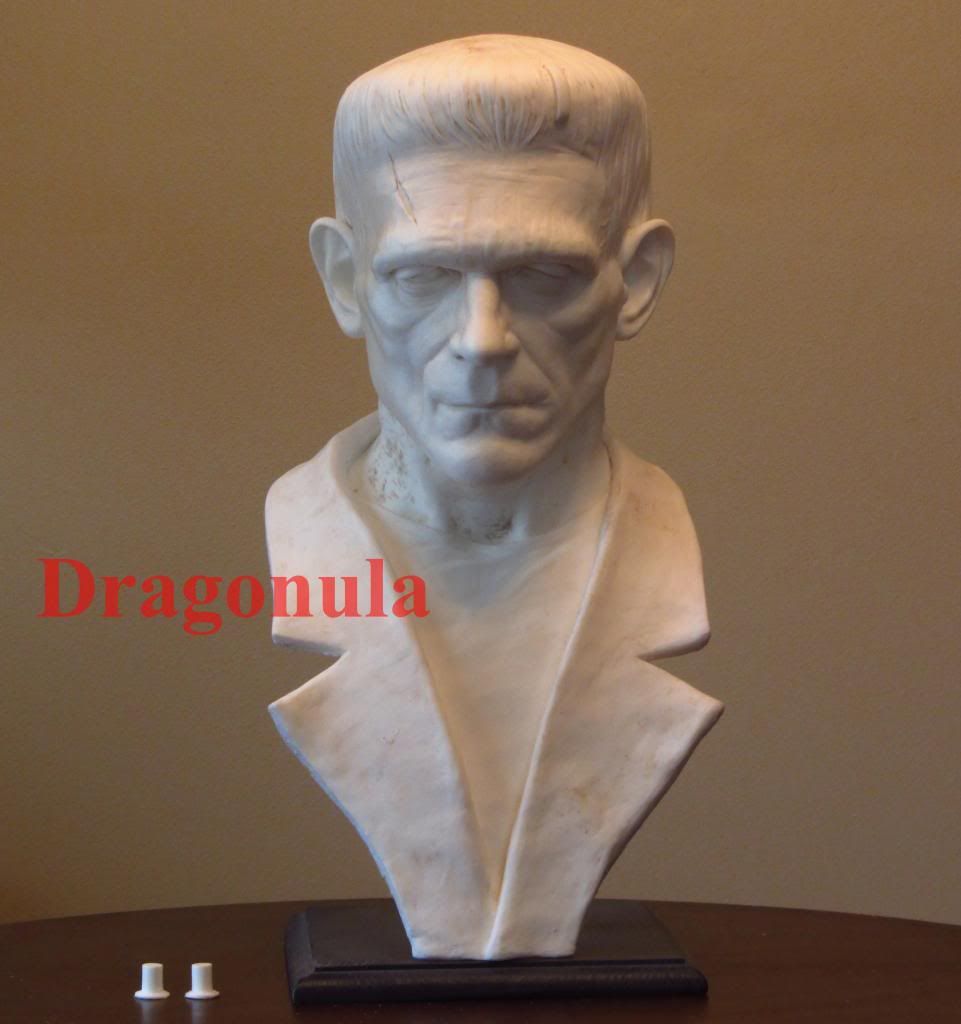 Life size Busts Frankenstein, Spock, Mars attacks and more