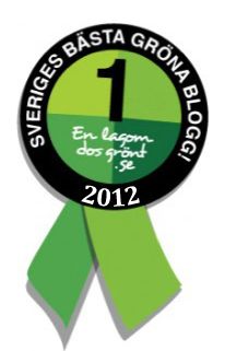 Sveriges bästa gröna blogg 2012