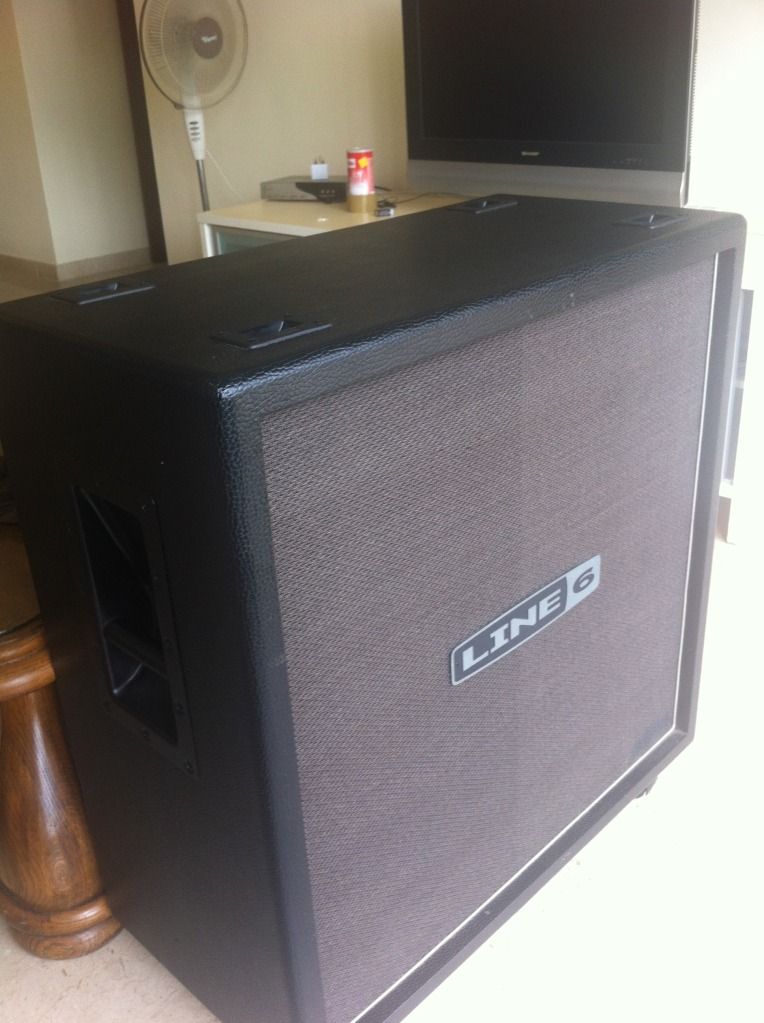 Wts Wtt Line 6 4x12 Straight Cabinet With Celestion G12t 75 Speakers