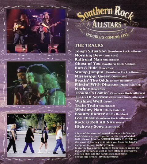ST2 - Southern Rock Allstars - Trouble's Coming Live (2006) [DVD9]