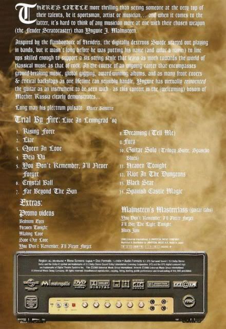Y2 - Yngwie Malmsteen - Trial By Fire: Live In Leningrad 1989 (Japan Edition) (2006) [DVD9]