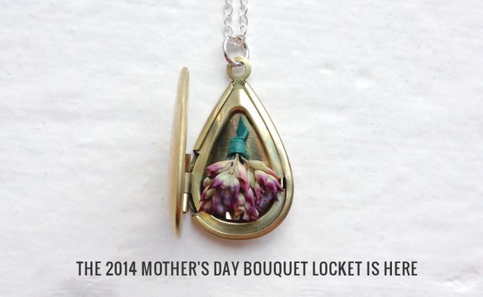  The Dedication Company 2014 Mother's Day Bouquet Locket